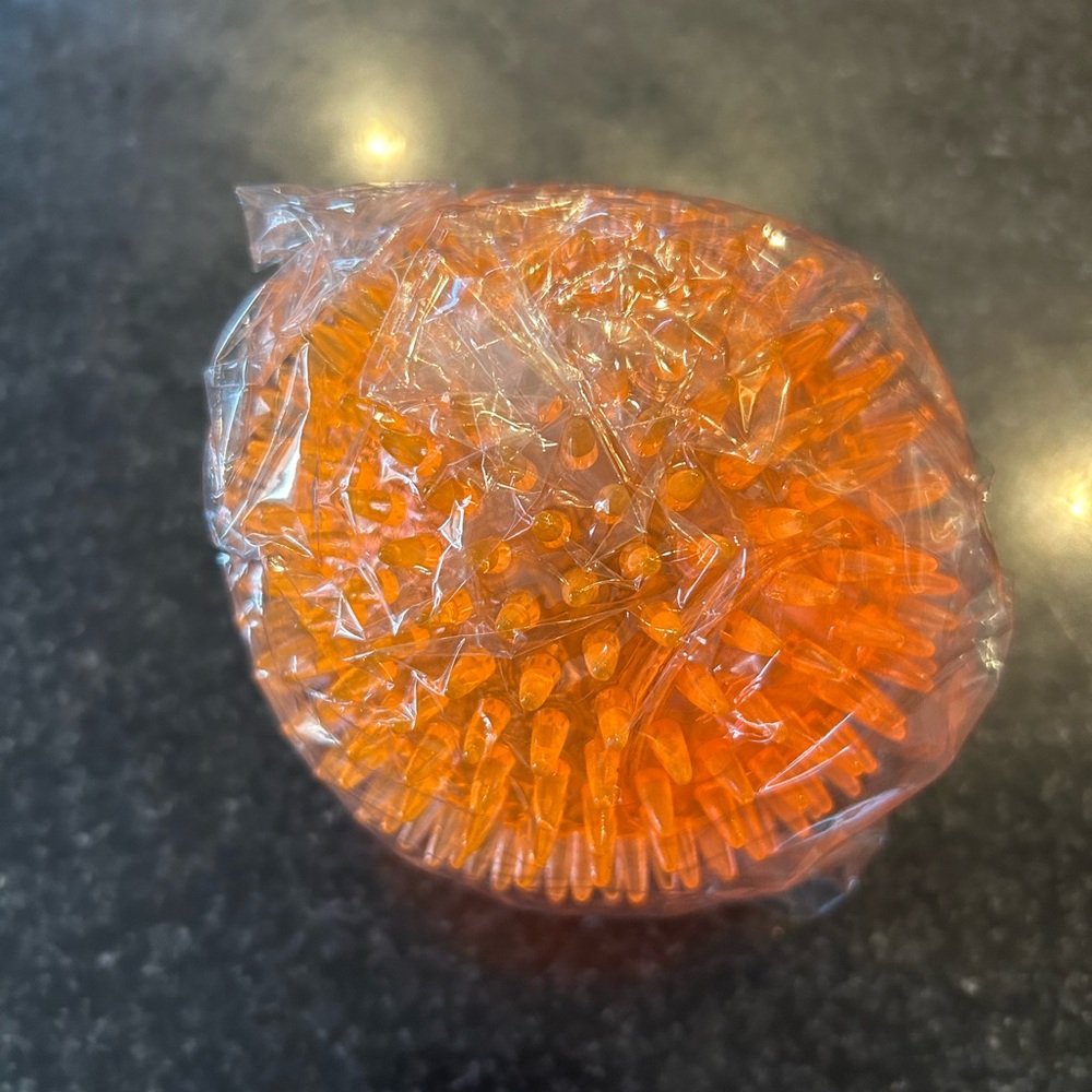 Dog Spiky 4.5 inch squeaky teething ball